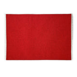 French Perle Red Placemats, Set of 4