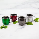 Holiday Mini Mule Mug Shot Glasses, Set Of 4